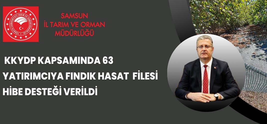 KKYDP Kapsamında 63 Yatırımcıya Fındık Hasat Filesi Hibe Desteği Verildi
