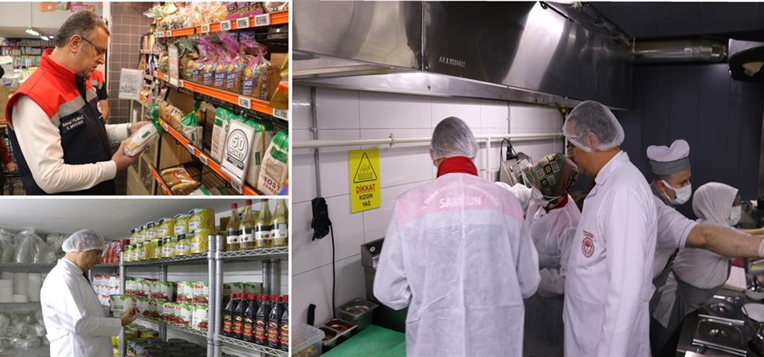 Samsun’da Gıda Denetimleri Son Hızla Devam Ediyor