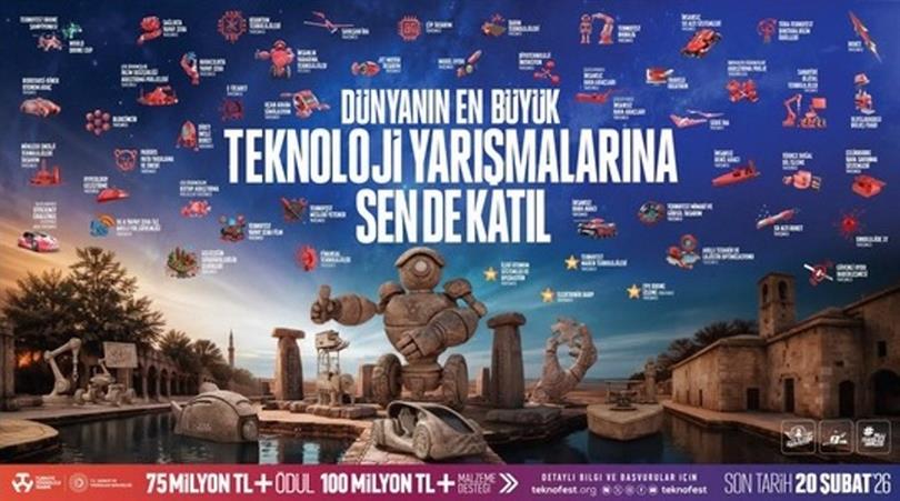TEKNOFEST 2026 Teknoloji Yarışmalarına Başvurular Başladı!